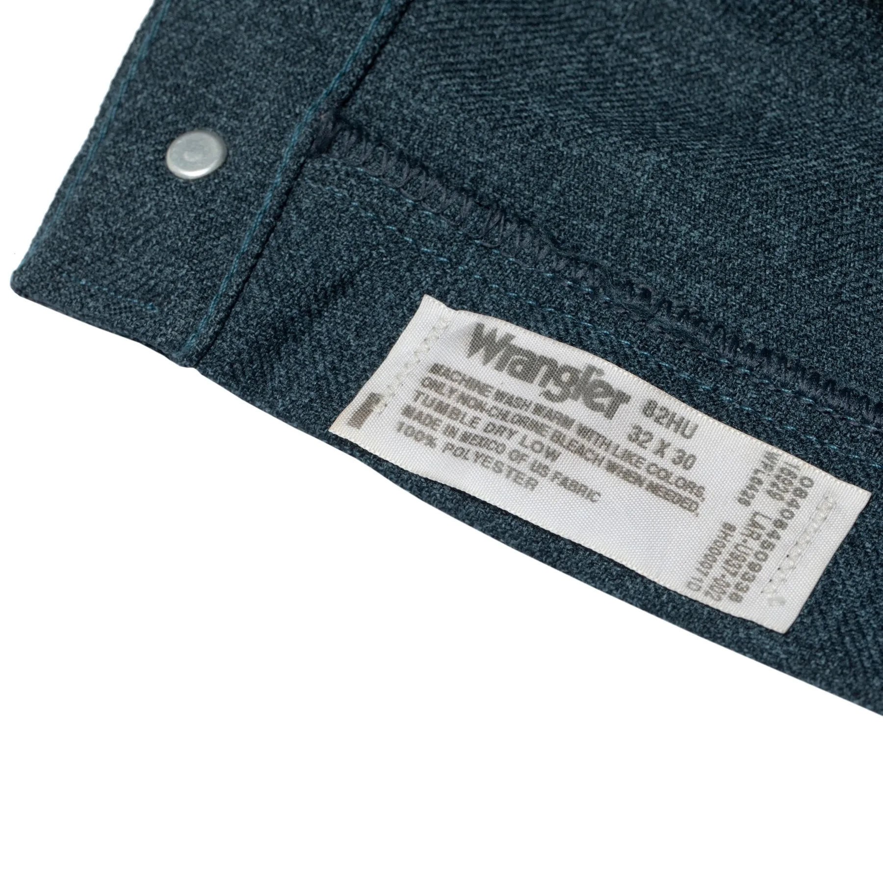 70s, Synthetic Tweed Weave, Pre-Offshoring Wrangler Era, Normcore