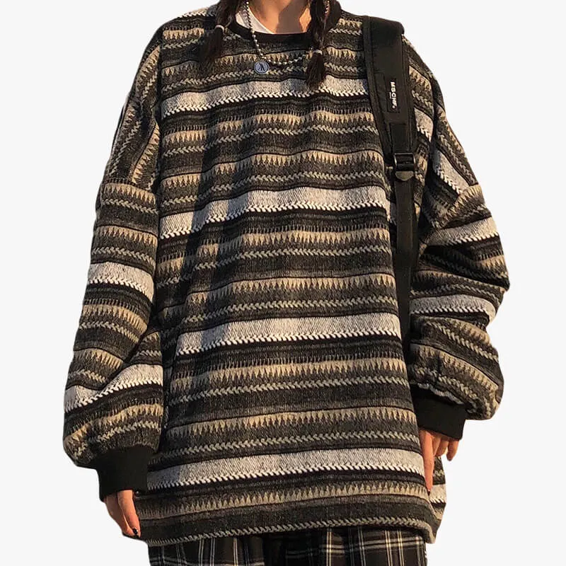80s Aesthetic Retro Sweater