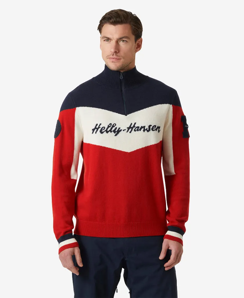 APRES KNITTED SWEATER, Red