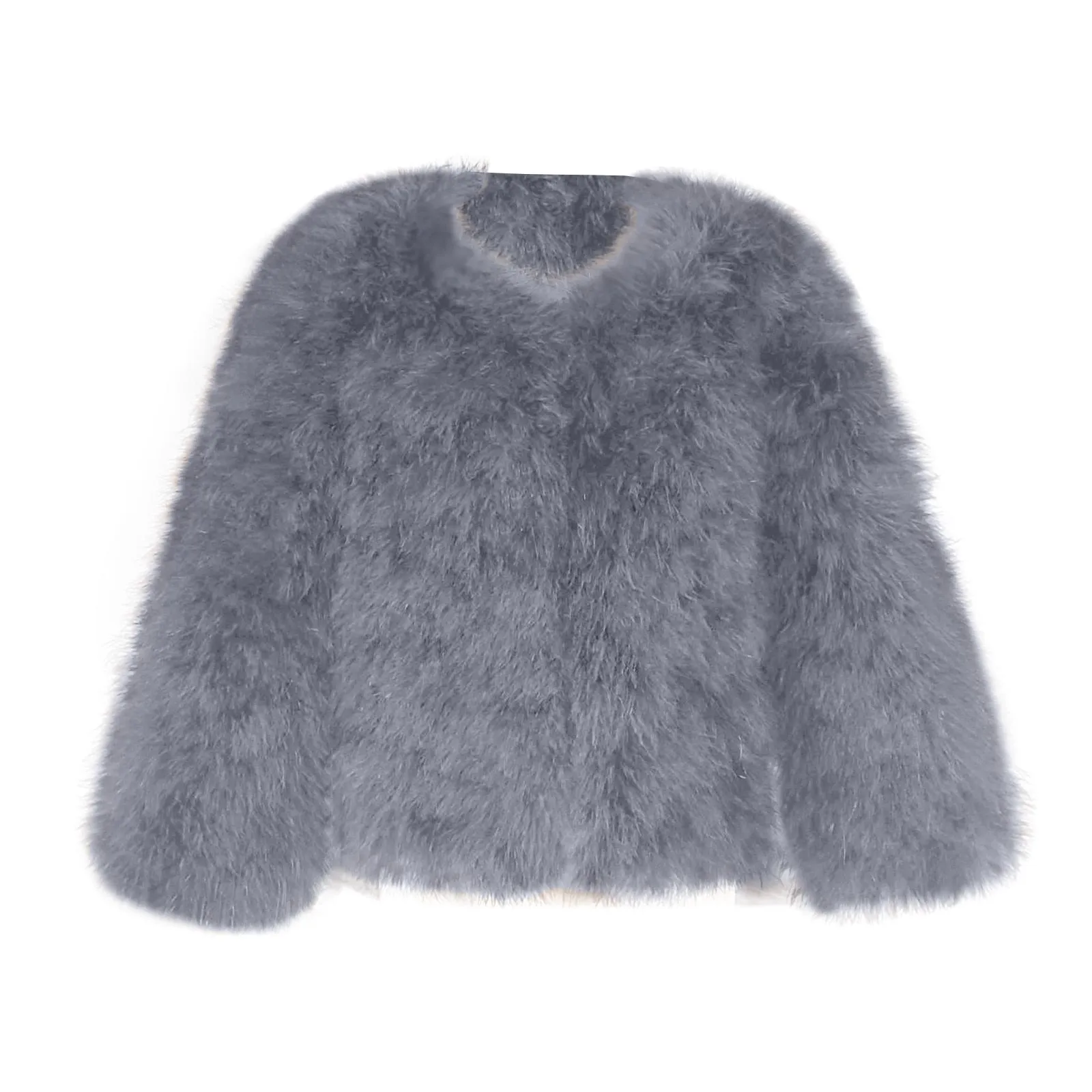 Baby/Kids Girls Fleece Fur Long Sleeve Warm Coat