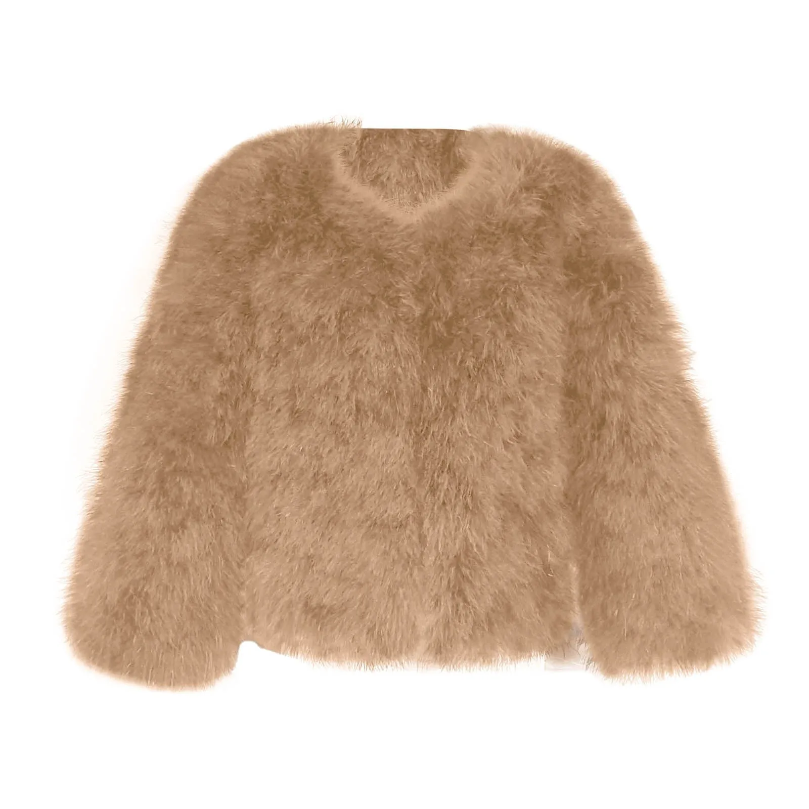 Baby/Kids Girls Fleece Fur Long Sleeve Warm Coat