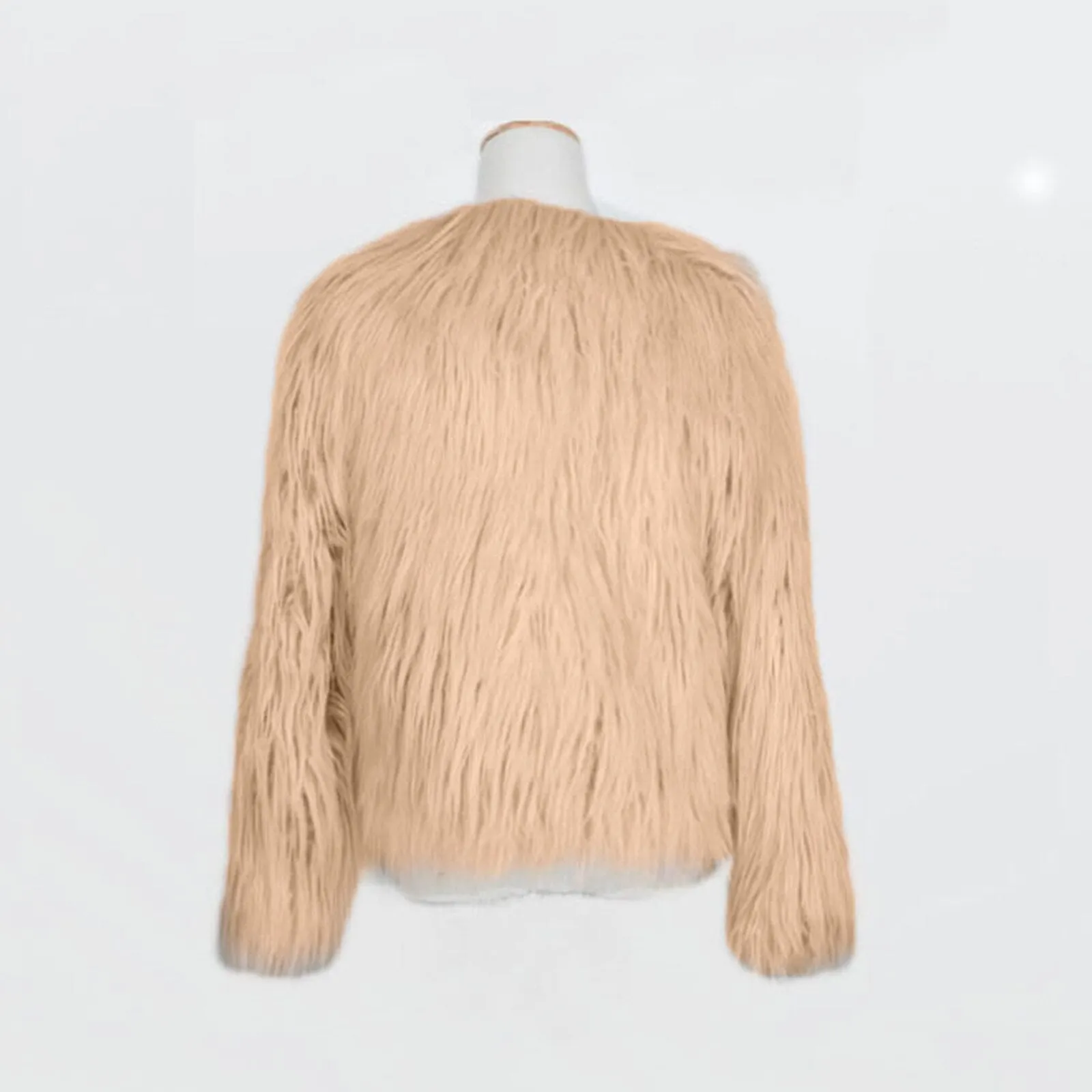 Baby/Kids Girls Fleece Fur Long Sleeve Warm Coat
