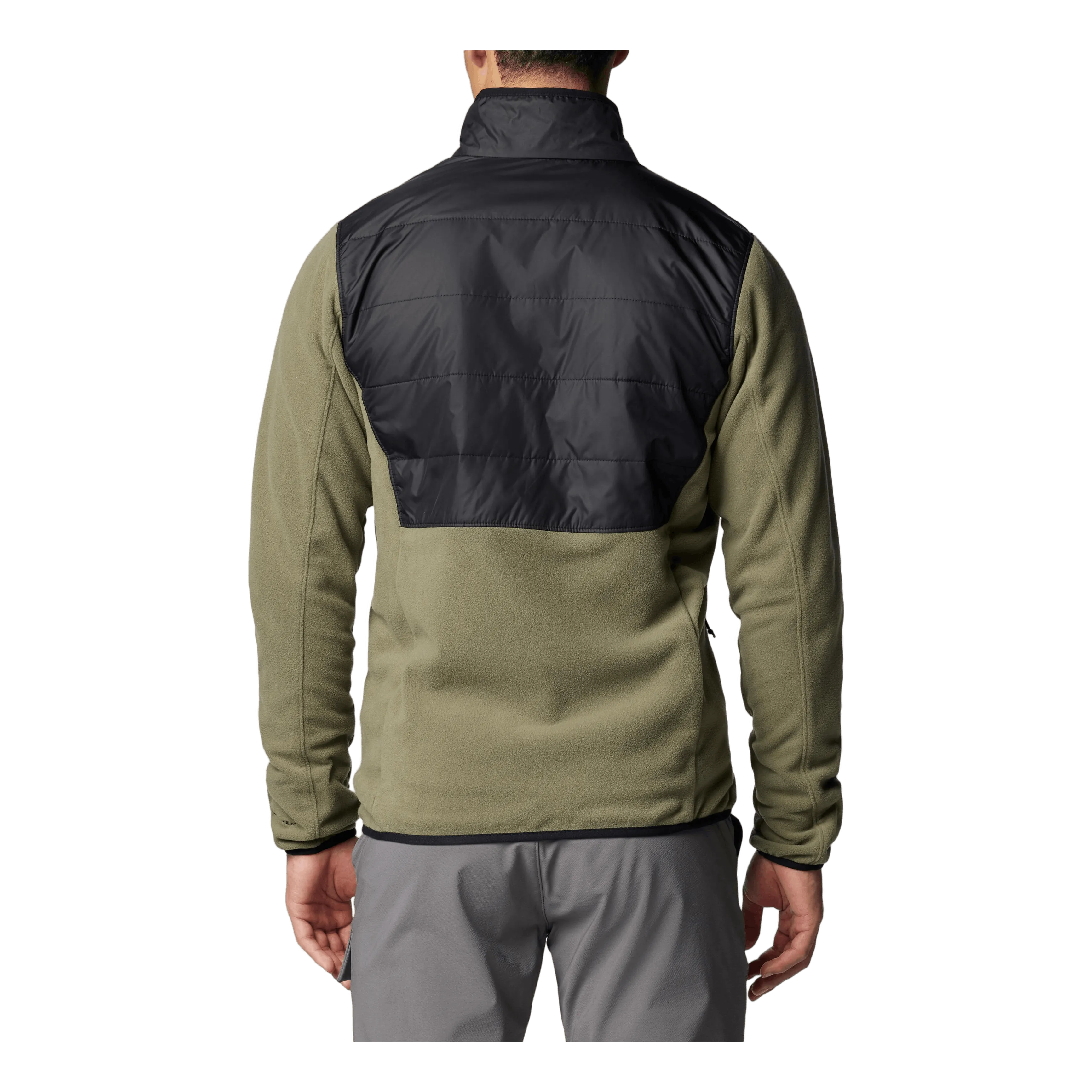 Basin Butte Full Zip Fleece I Stone Green, Black