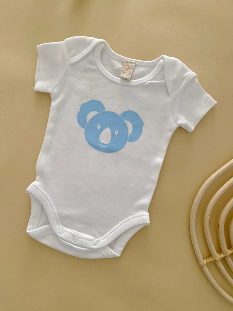 Blue Koala Short Sleeve Bodysuit