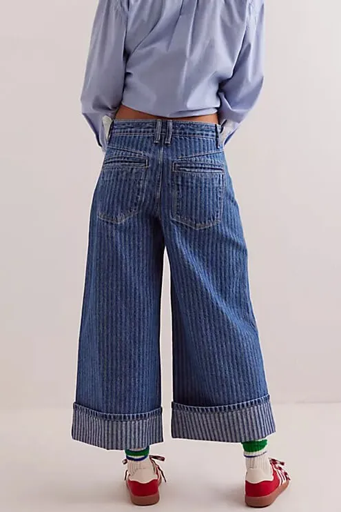 Brette Cropped Wide Leg