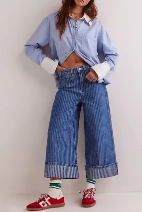 Brette Cropped Wide Leg