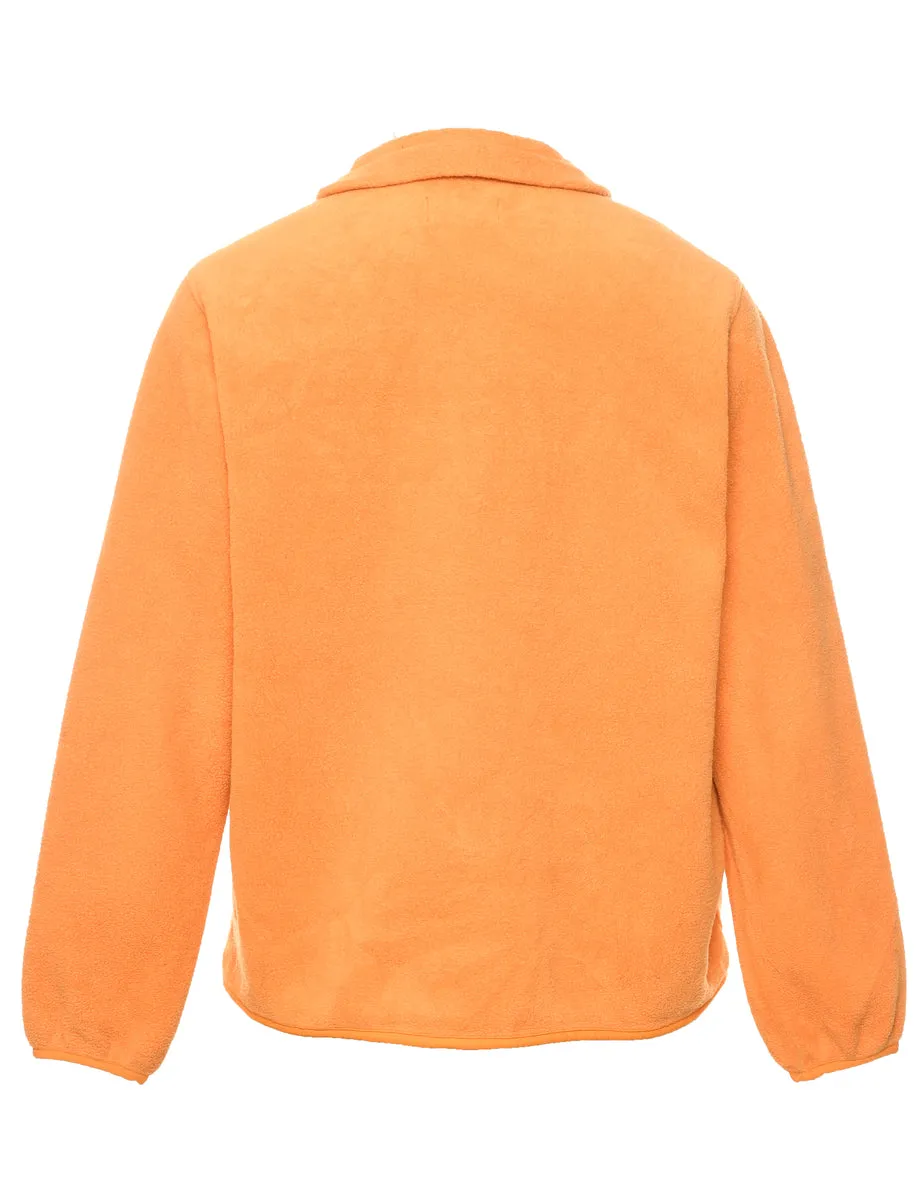 Burnt Orange Fleece - L