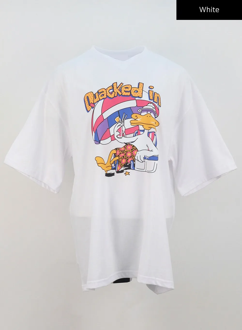 Cartoon Graphic Tee Unisex CU314