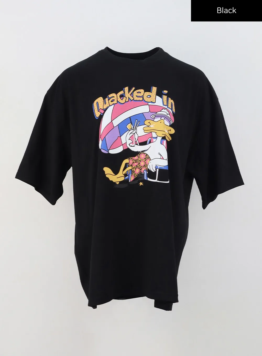 Cartoon Graphic Tee Unisex CU314