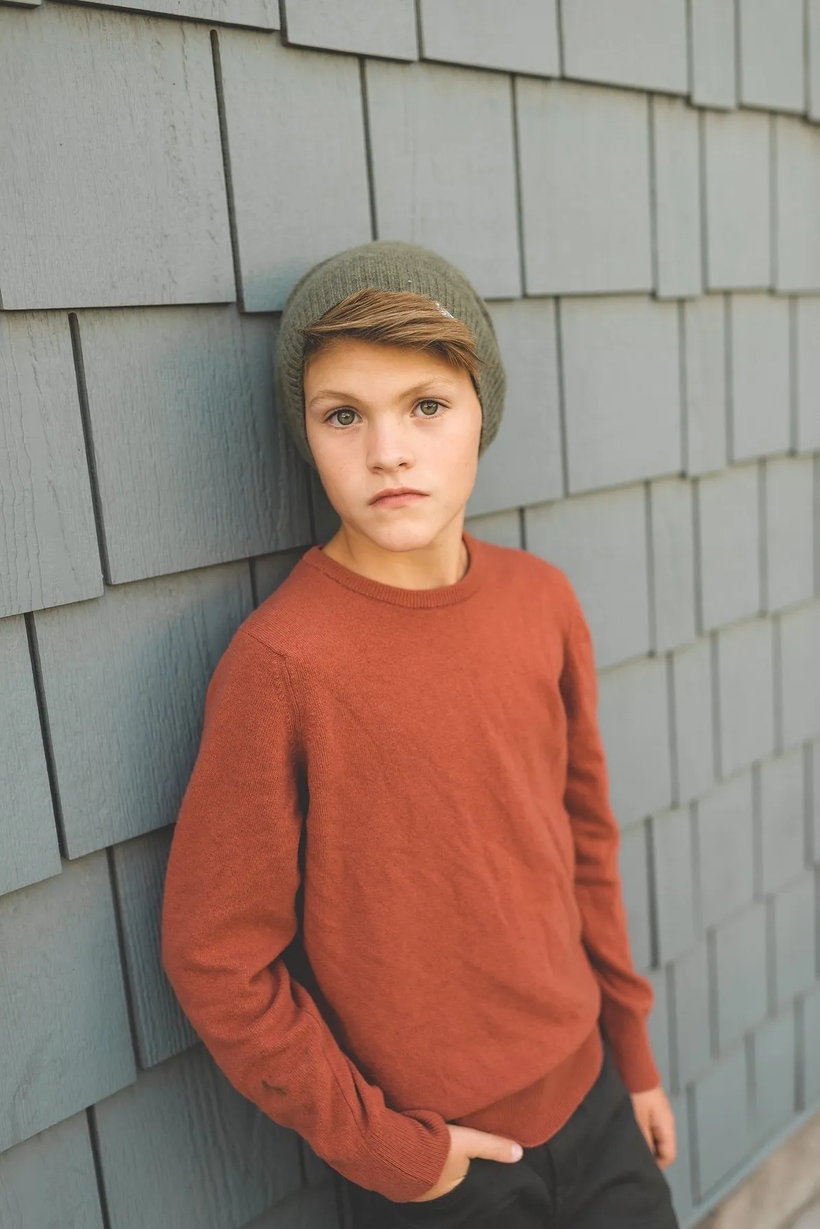 CASHMERE BEANIE | Baby Blue