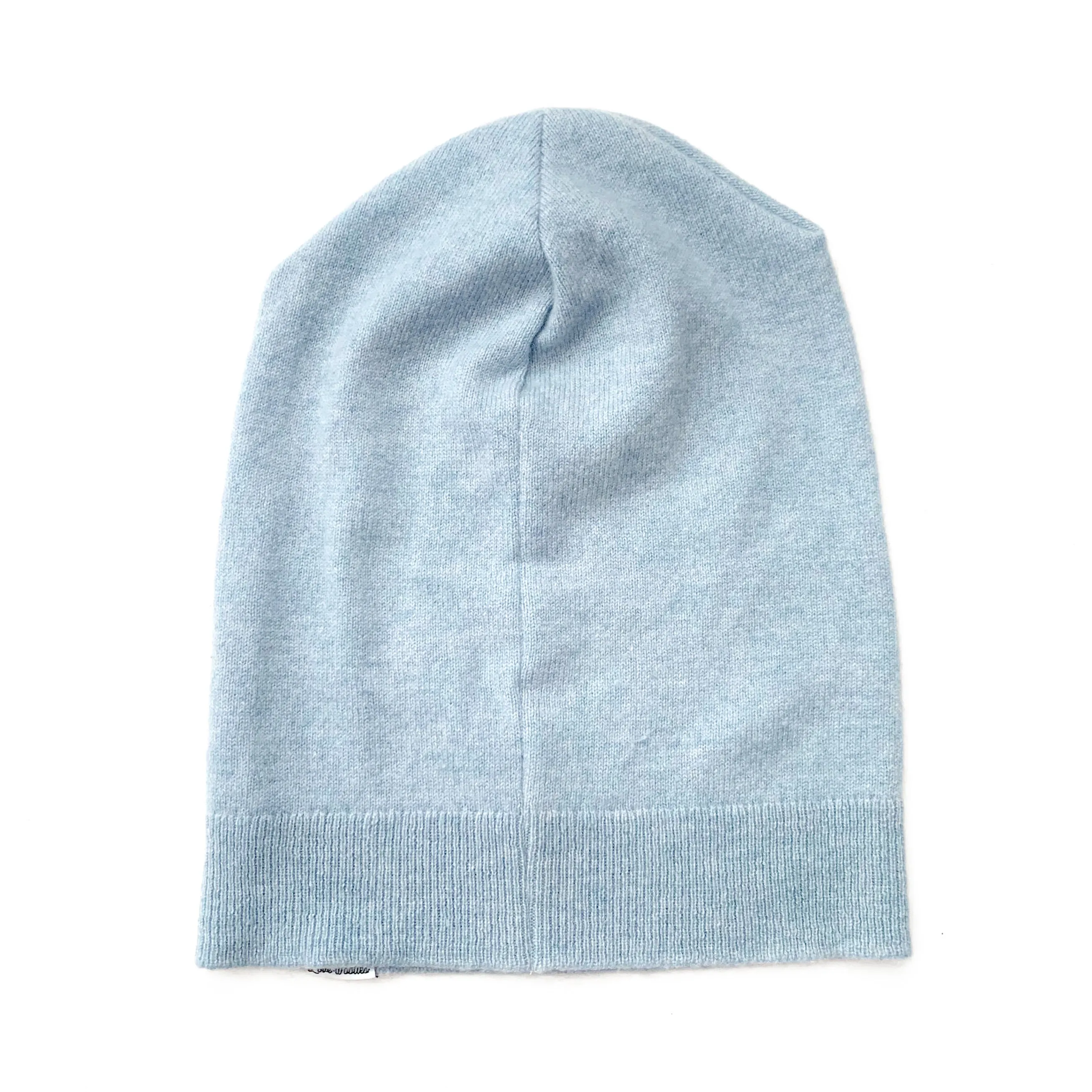 CASHMERE BEANIE | Baby Blue