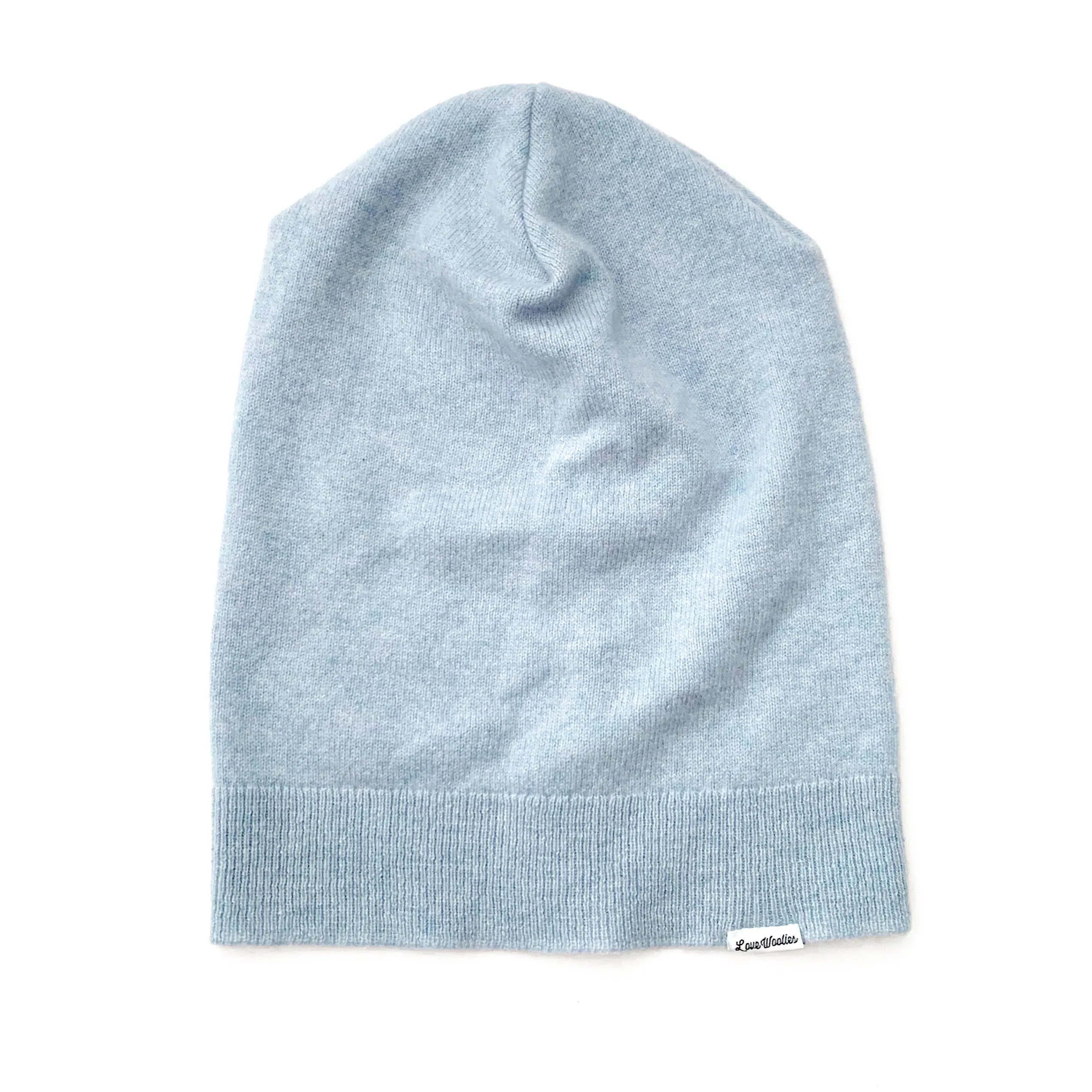 CASHMERE BEANIE | Baby Blue
