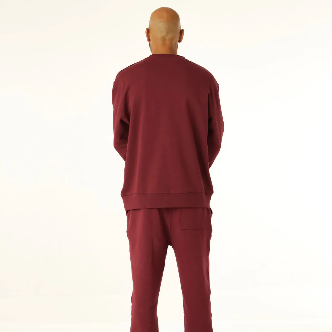 Crewneck burgundy
