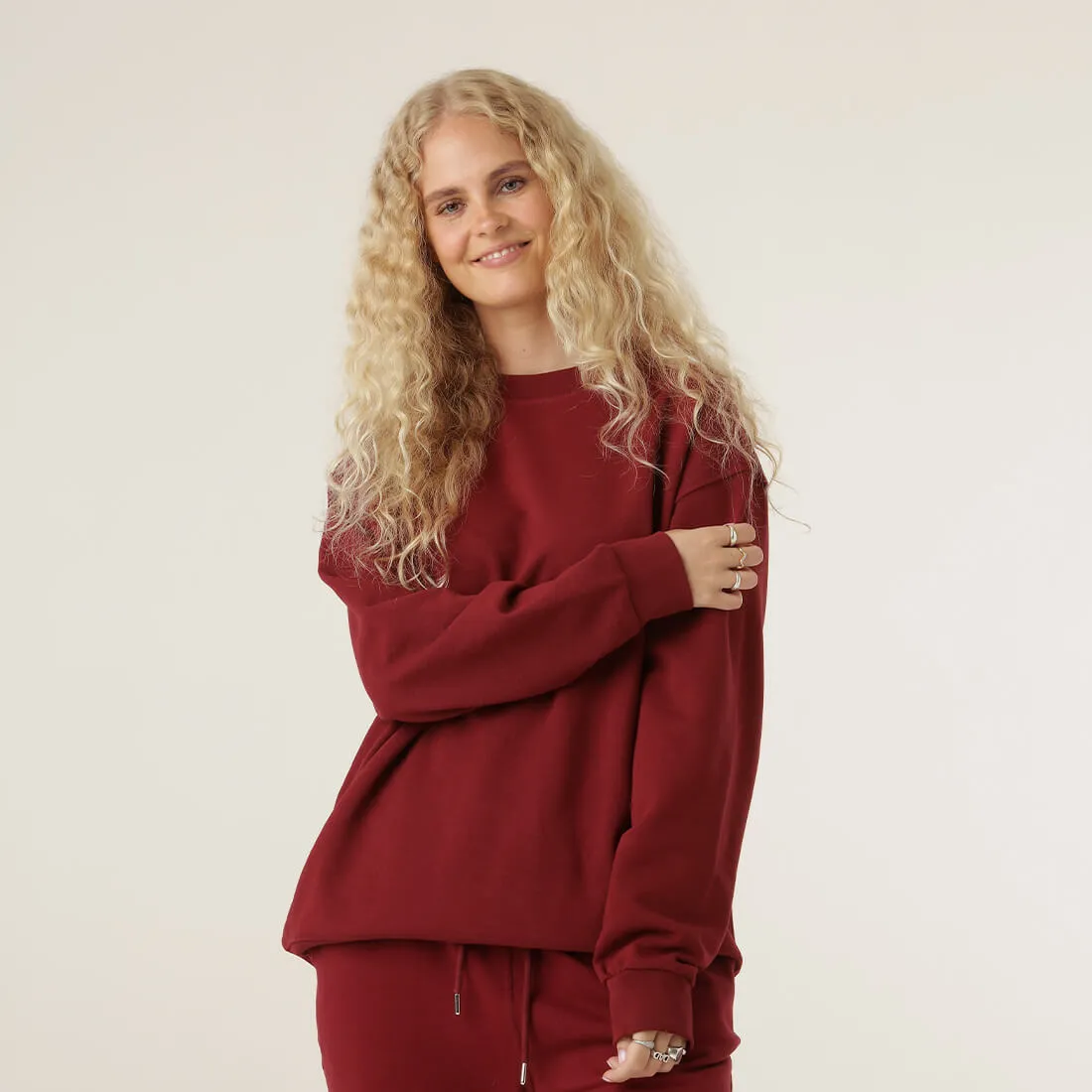 Crewneck burgundy