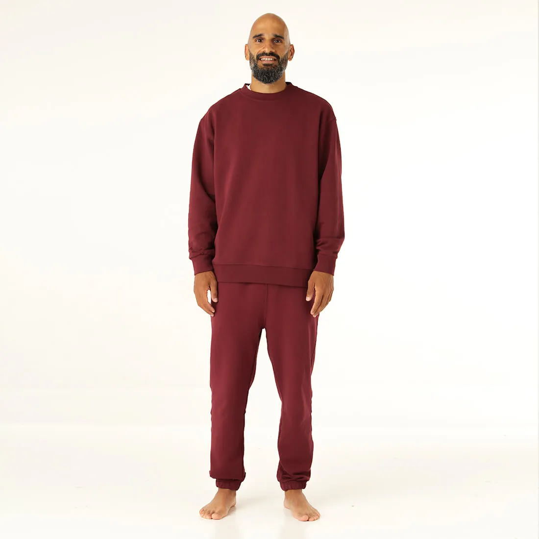 Crewneck burgundy