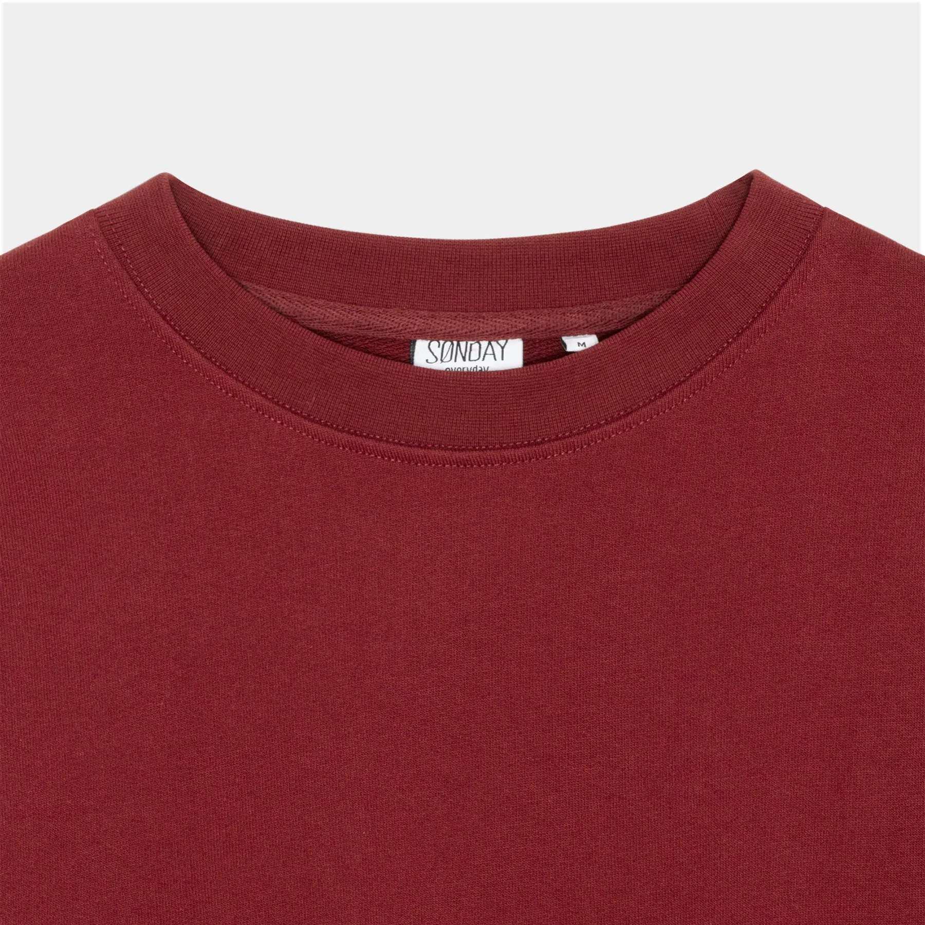 Crewneck burgundy