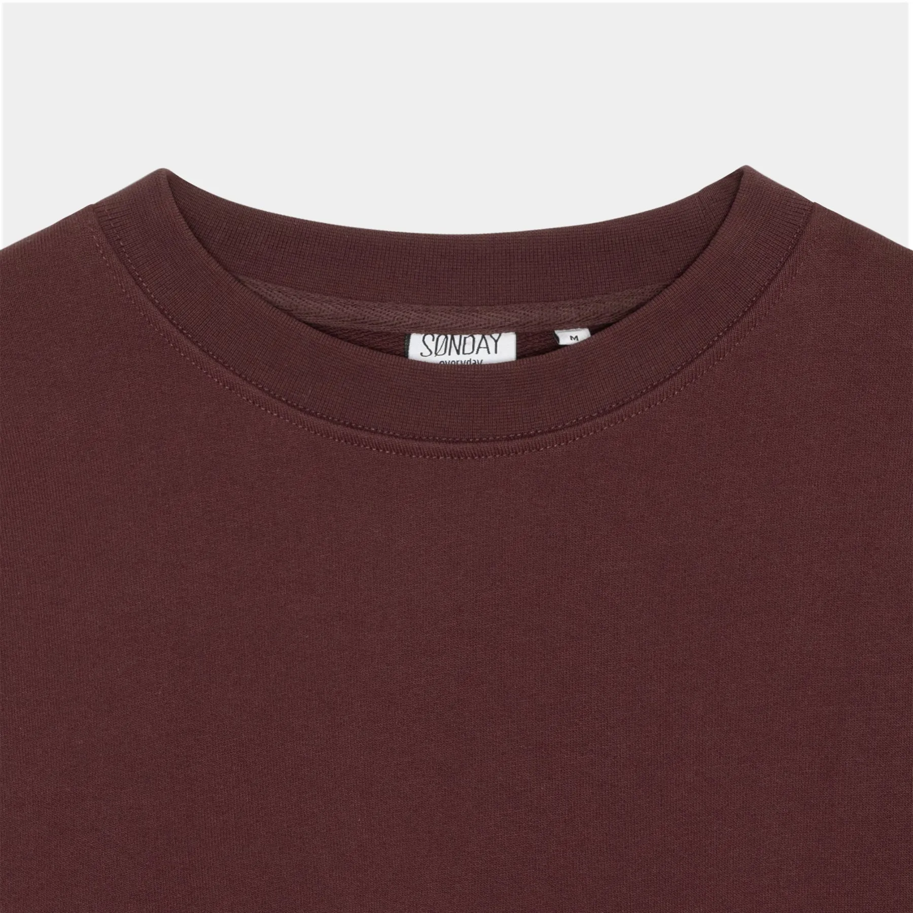 Crewneck dark brown