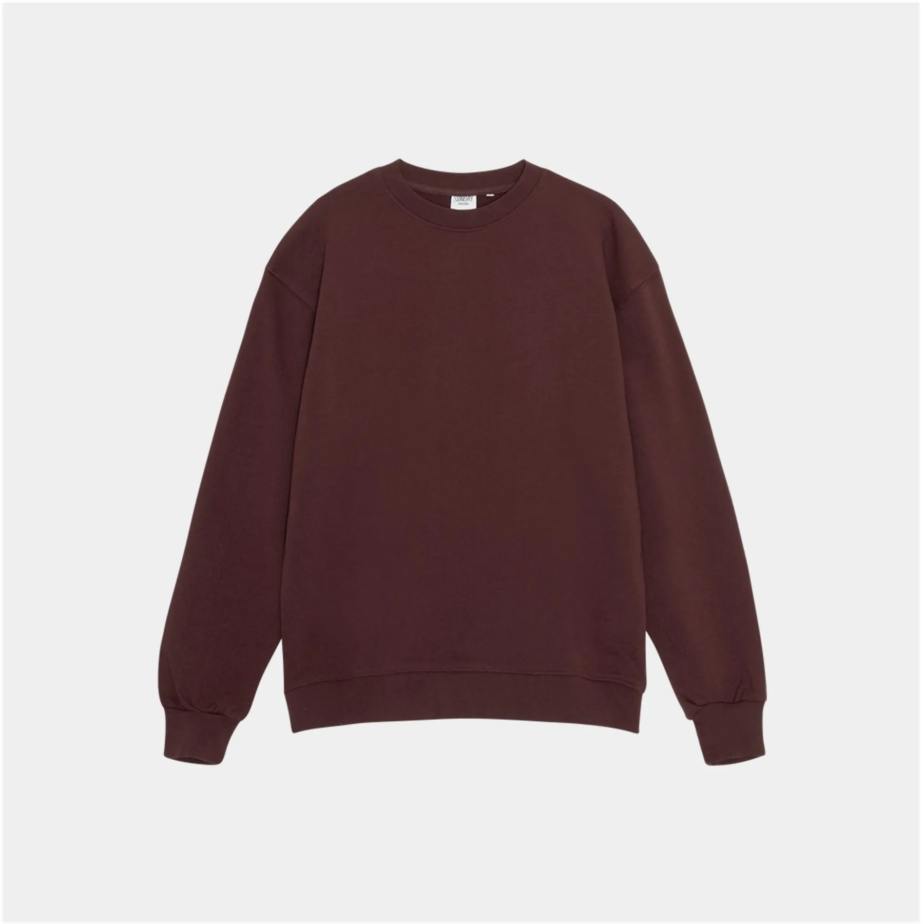 Crewneck dark brown