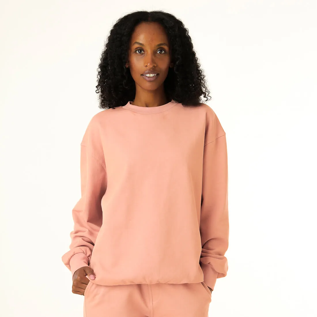 Crewneck salmon