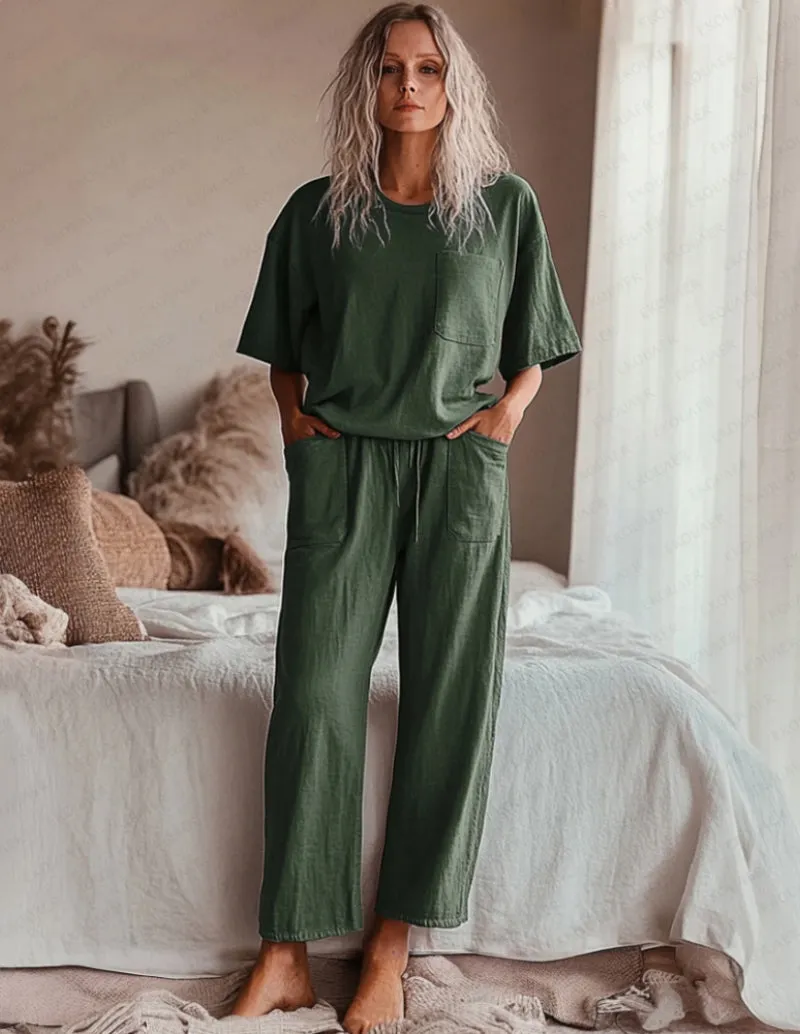 Effortless 100% Cotton Matching Set