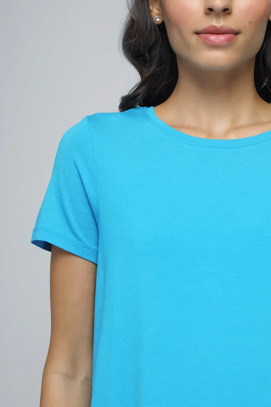 Effortless Blue Top