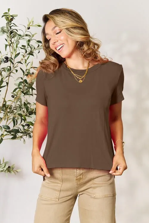 Essential Round Neck Top - Plus