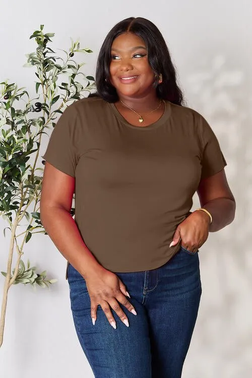 Essential Round Neck Top - Plus