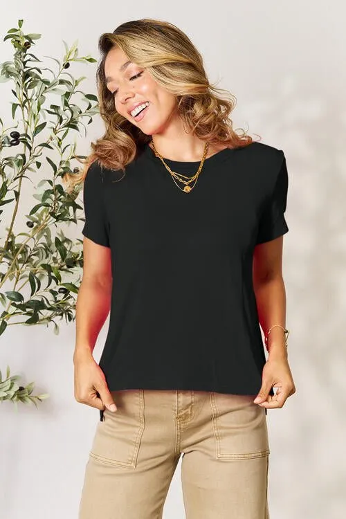 Essential Round Neck Top - Plus