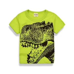 Fashion Colored Dragon Tee Tops Shirt Outerwear Clothes