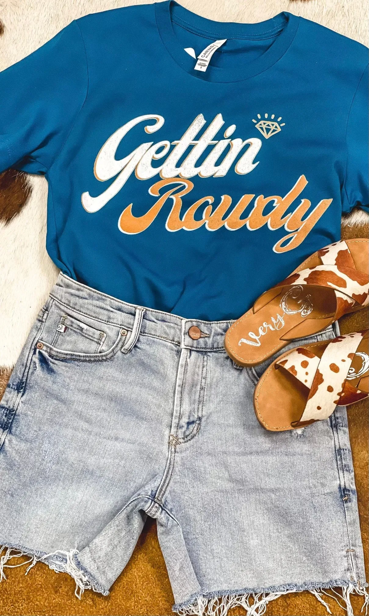 Gettin Rowdy Tee