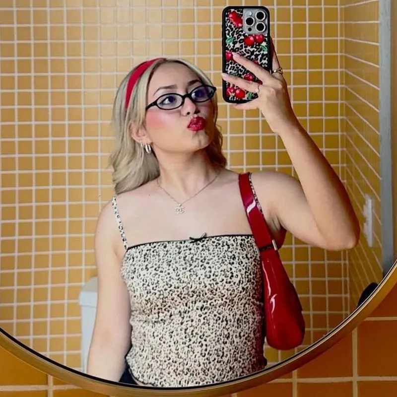 Grecia Leopard Print Top