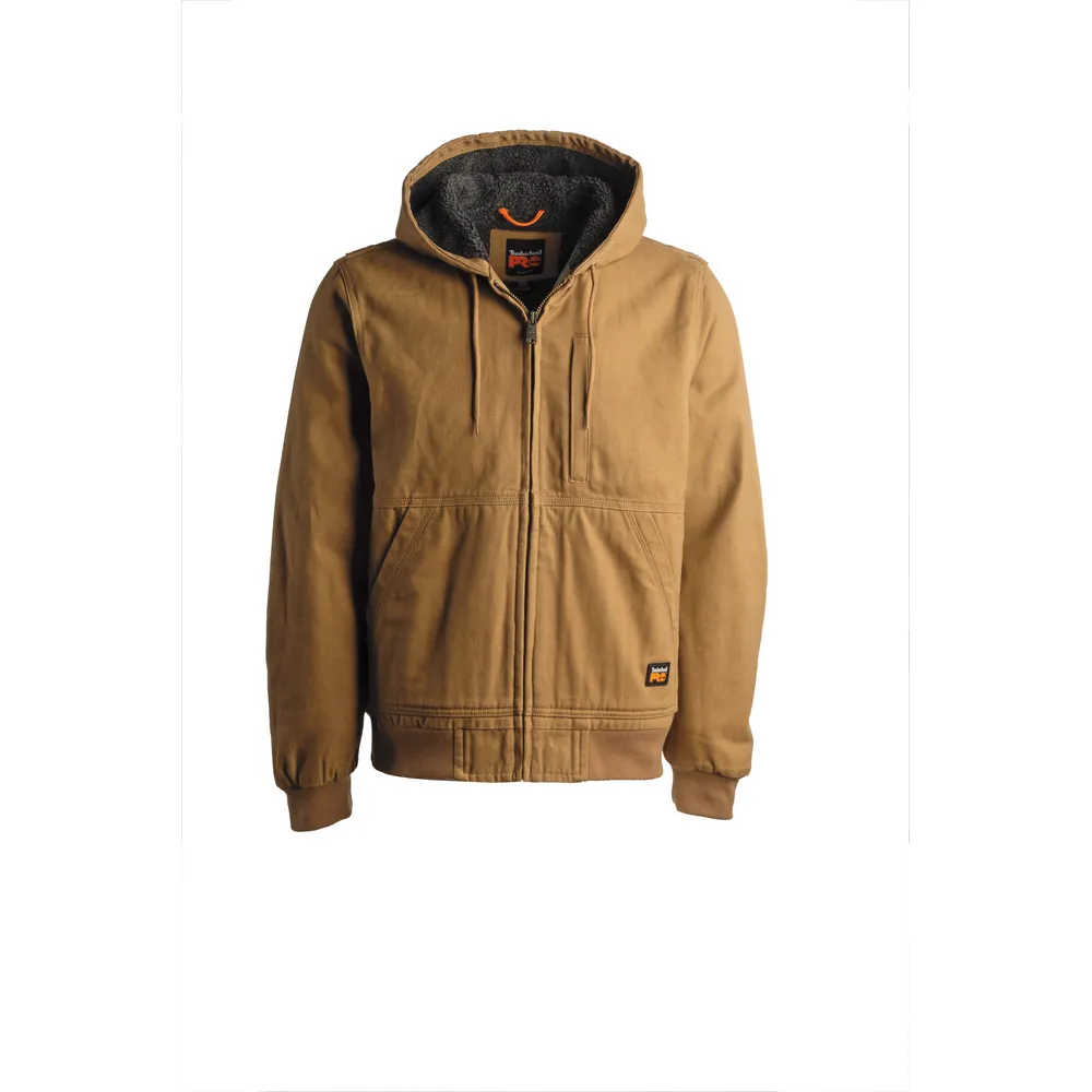 GRITMAN CANVAS LINED HOODED JACKET - D02-Dark Wheat | Timberland PRO TB0A1VB4