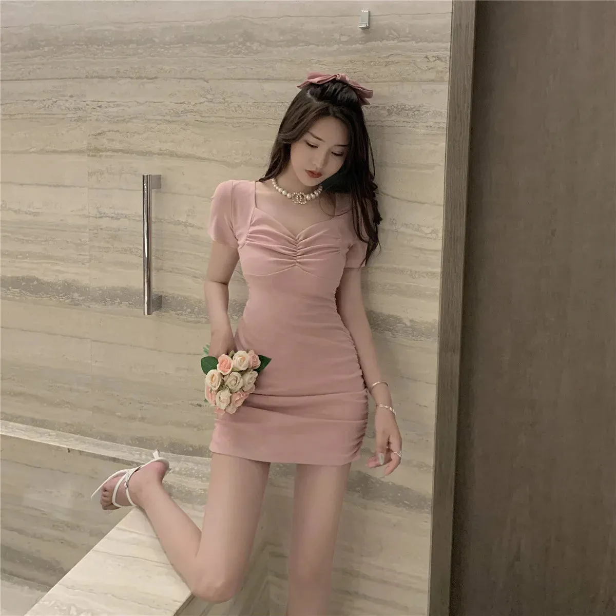 Isadora - Flattering Waist-Defining Dress for Women