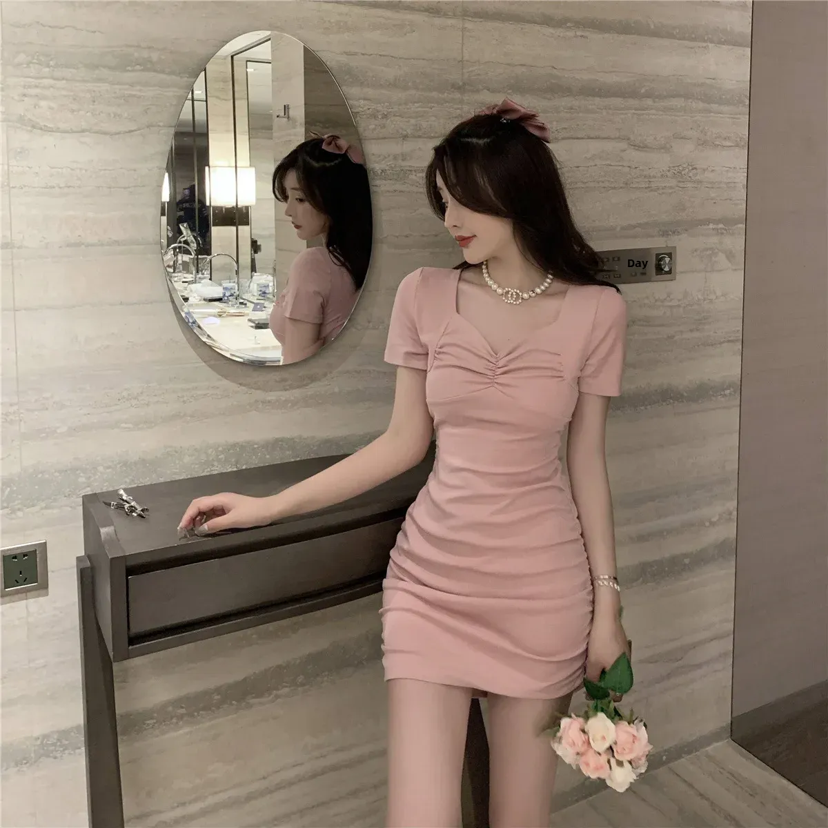 Isadora - Flattering Waist-Defining Dress for Women