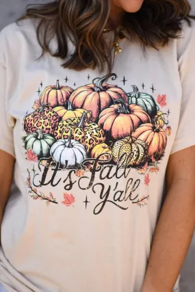 Its Fall Yall Pumpkin Tee