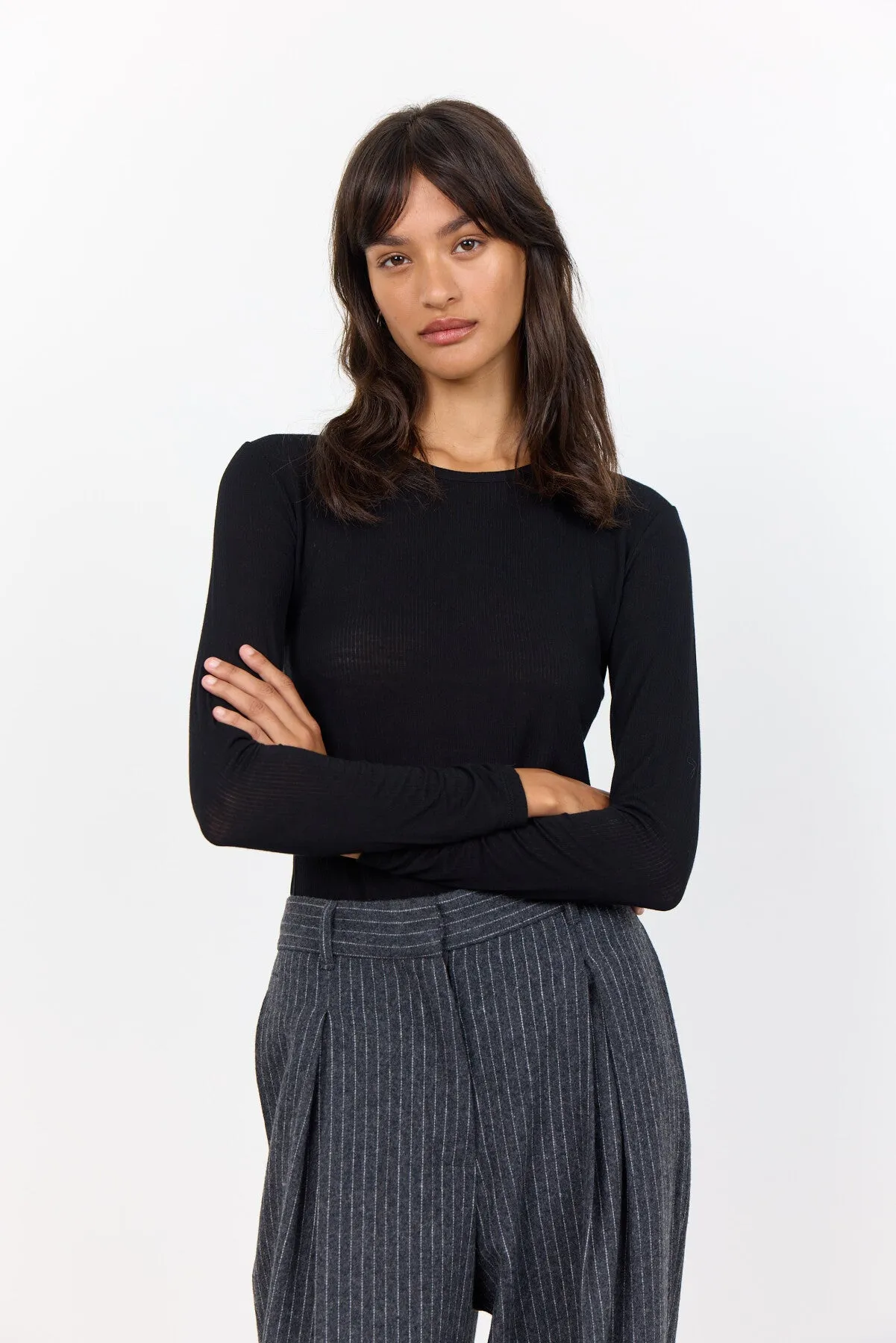 LR-DUFFY 1 Blouse Black