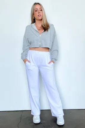 Make it Effortless Wide Leg Elastic Waist Lounge Pants - FINAL SALE