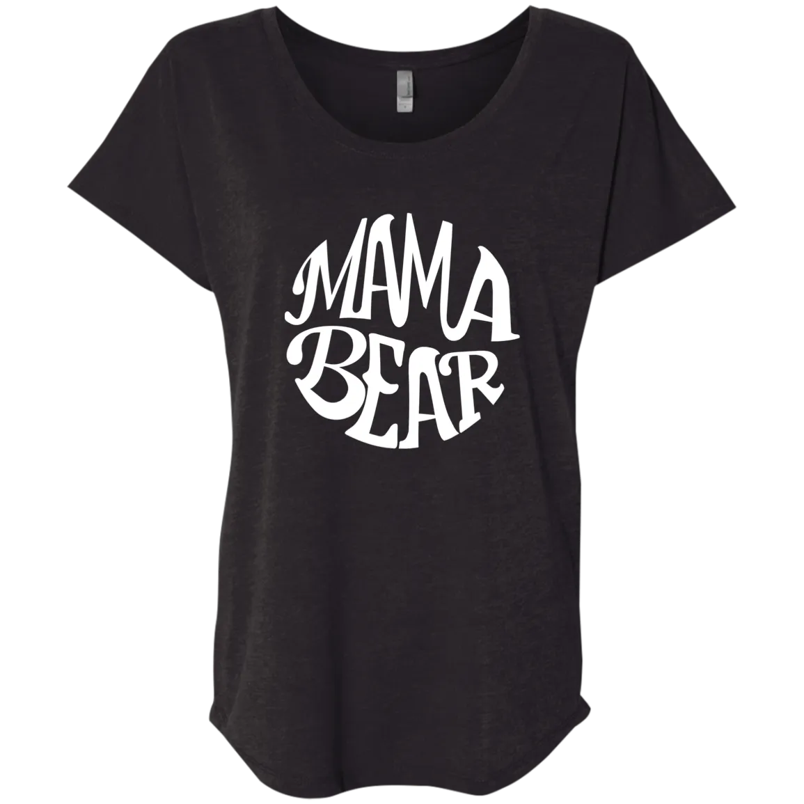 Mama Bear  Ladies' Triblend Dolman Sleeve