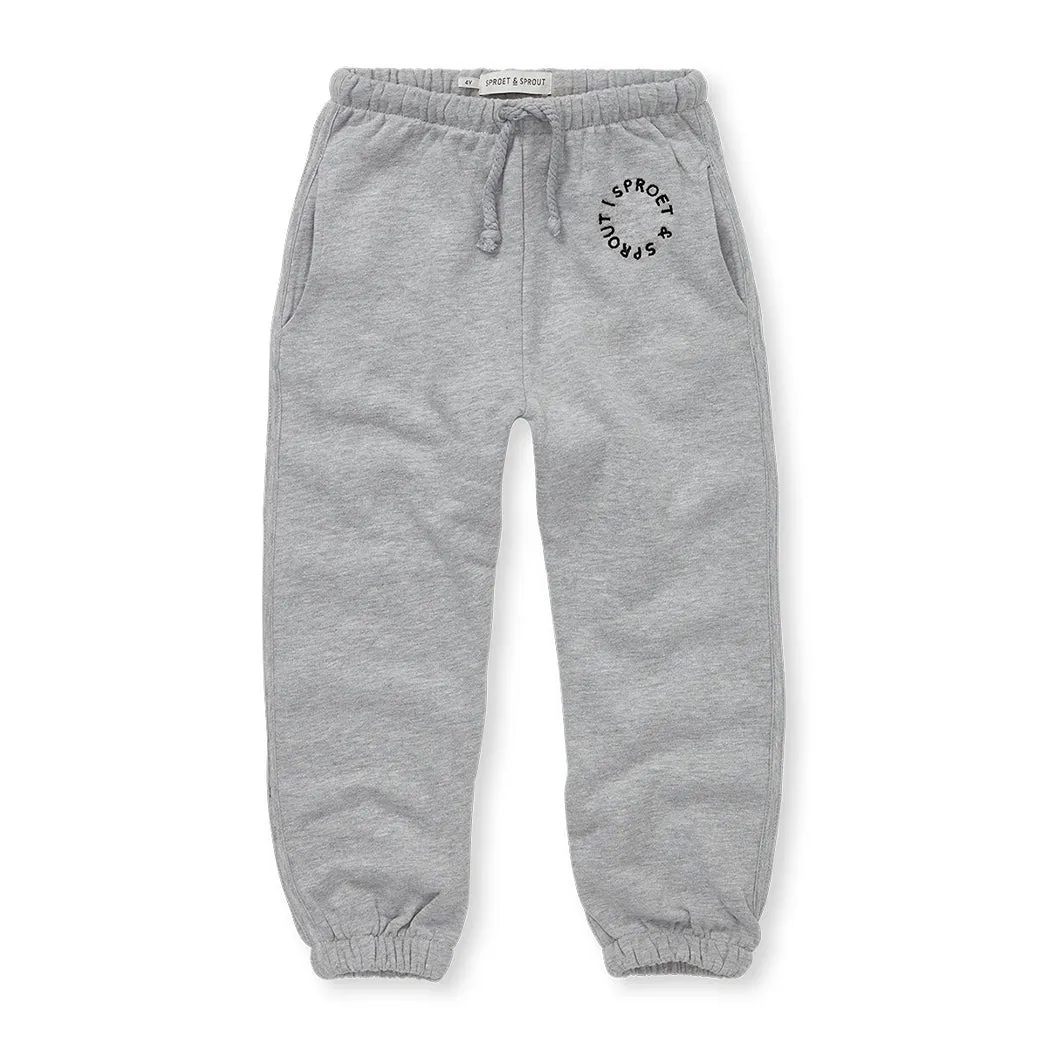 Organic Sweatpants Grey Melee