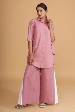 Pink Short Tunic Co-ord Set