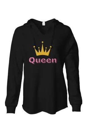Queen - Women's Lightweight Wash Hooded Sweatshirt
