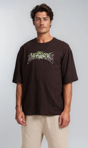 R207687 -Skatepark Graphic T-Shirt - Brown