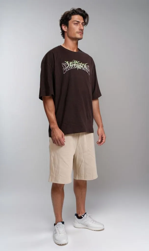 R207687 -Skatepark Graphic T-Shirt - Brown