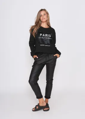 Riley PU Jogger