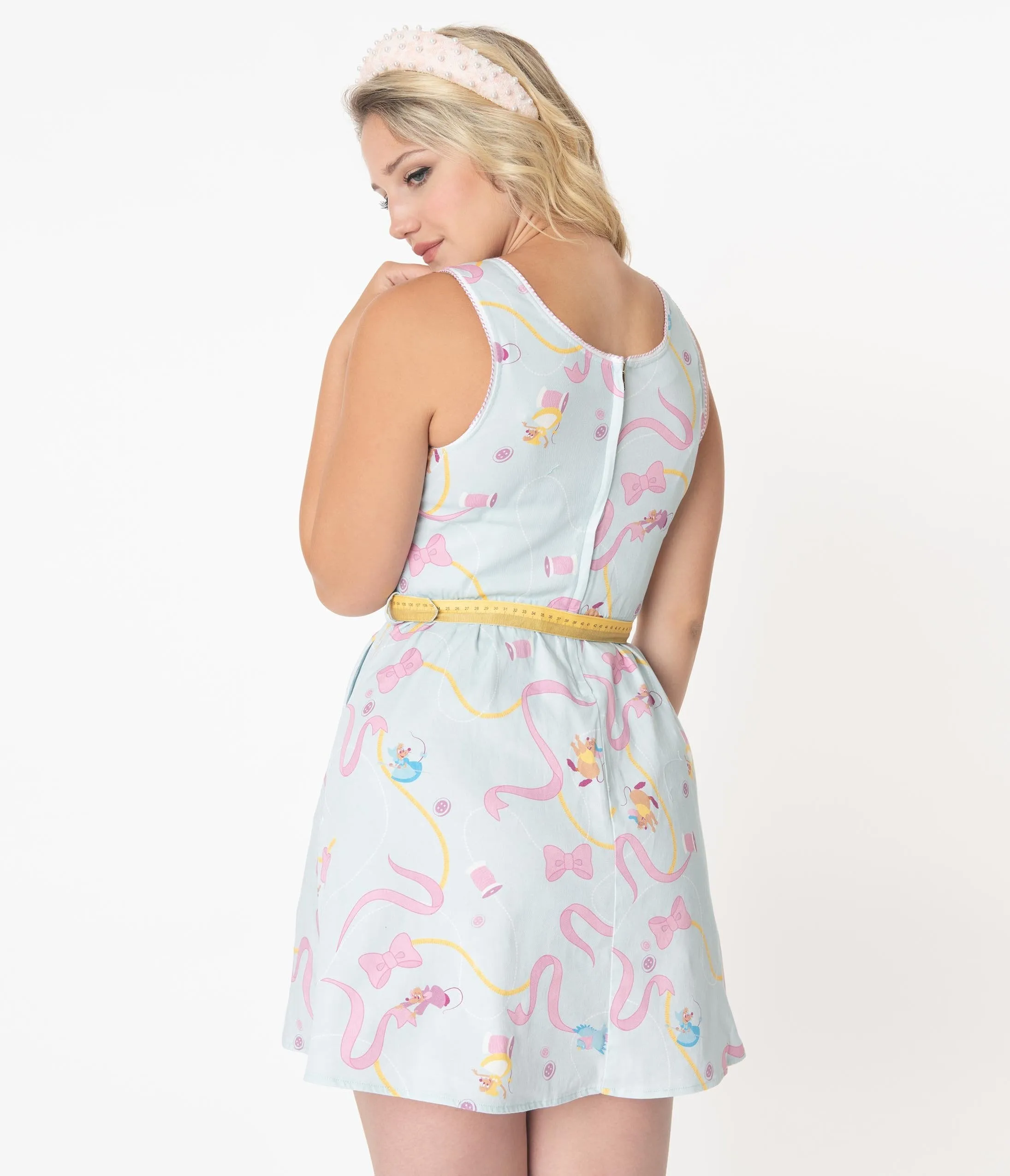 Stitch Shoppe By Loungefly Cinderella Friends Olivia Fit & Flare Dress