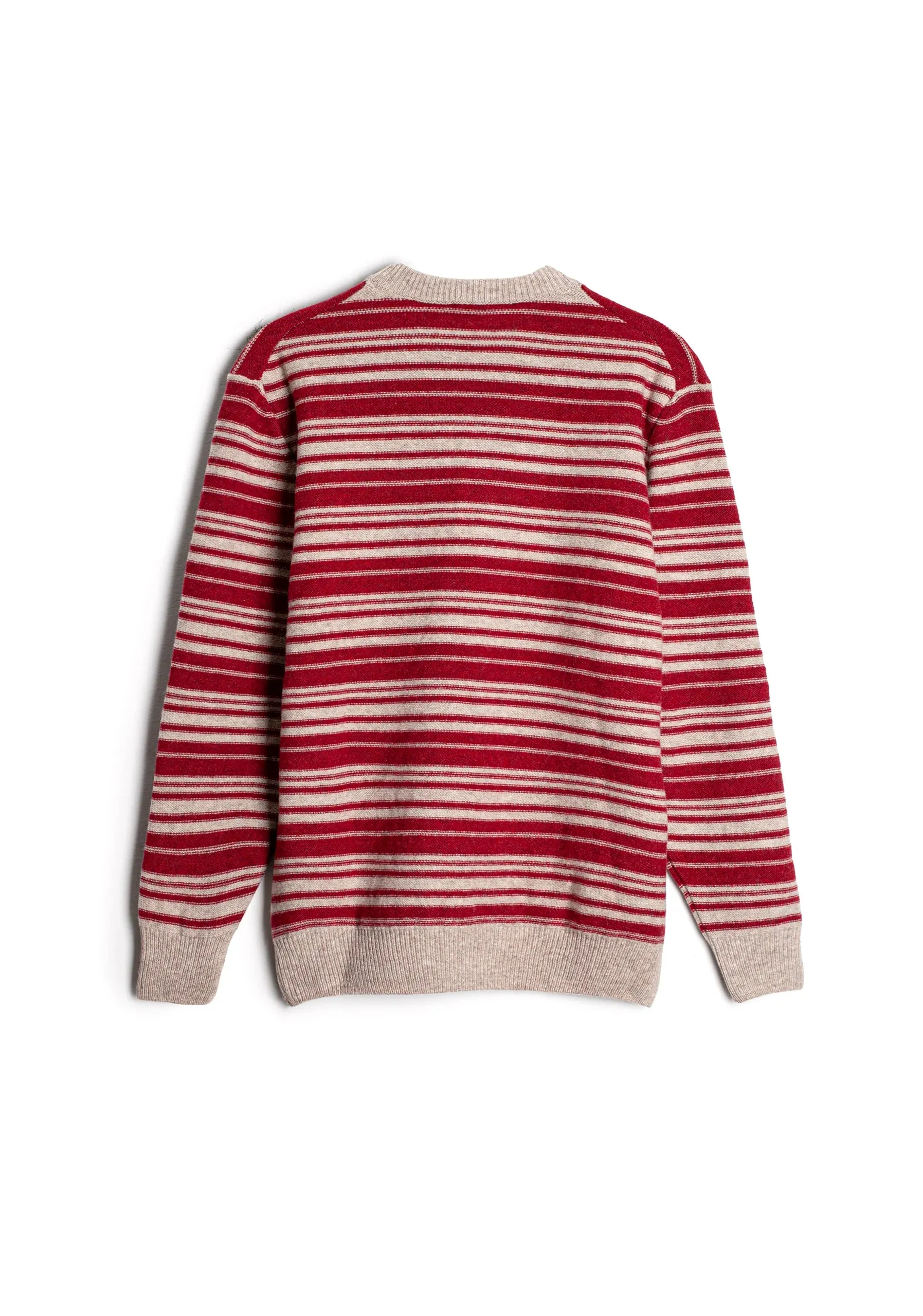 Sweater Torrance Crd Red Stripes