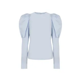 THE BLUE DION BLOUSE