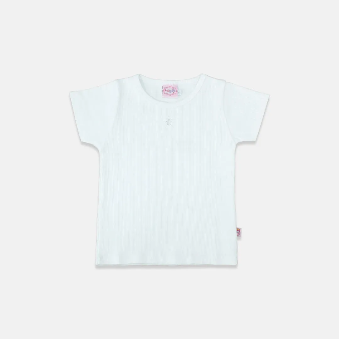 Tshirt/ Kaos Anak Perempuan Pink/ Rodeo Junior Girl Summer Pastel