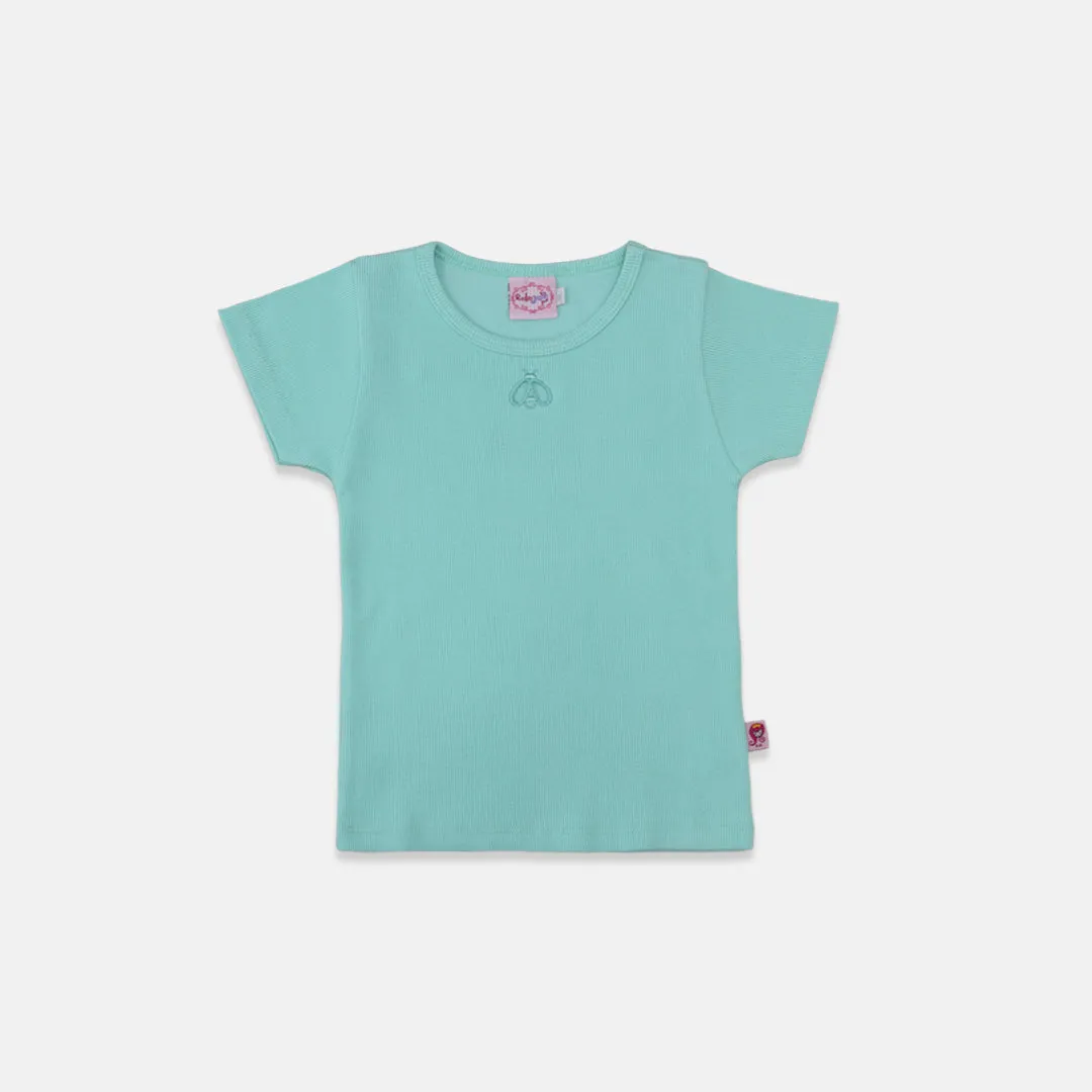 Tshirt/ Kaos Anak Perempuan Pink/ Rodeo Junior Girl Summer Pastel