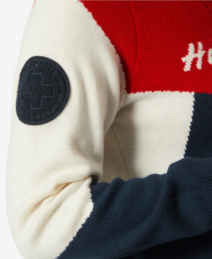 W APRES KNITTED SWEATER, Navy